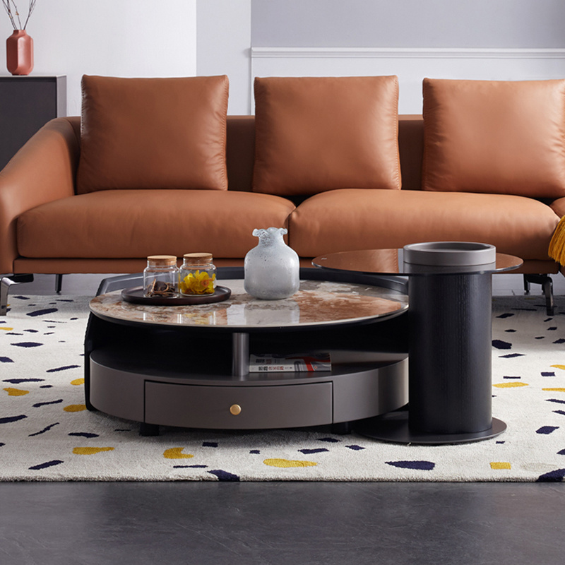 Luxury Customized Stainle Steel Center Coffee Table