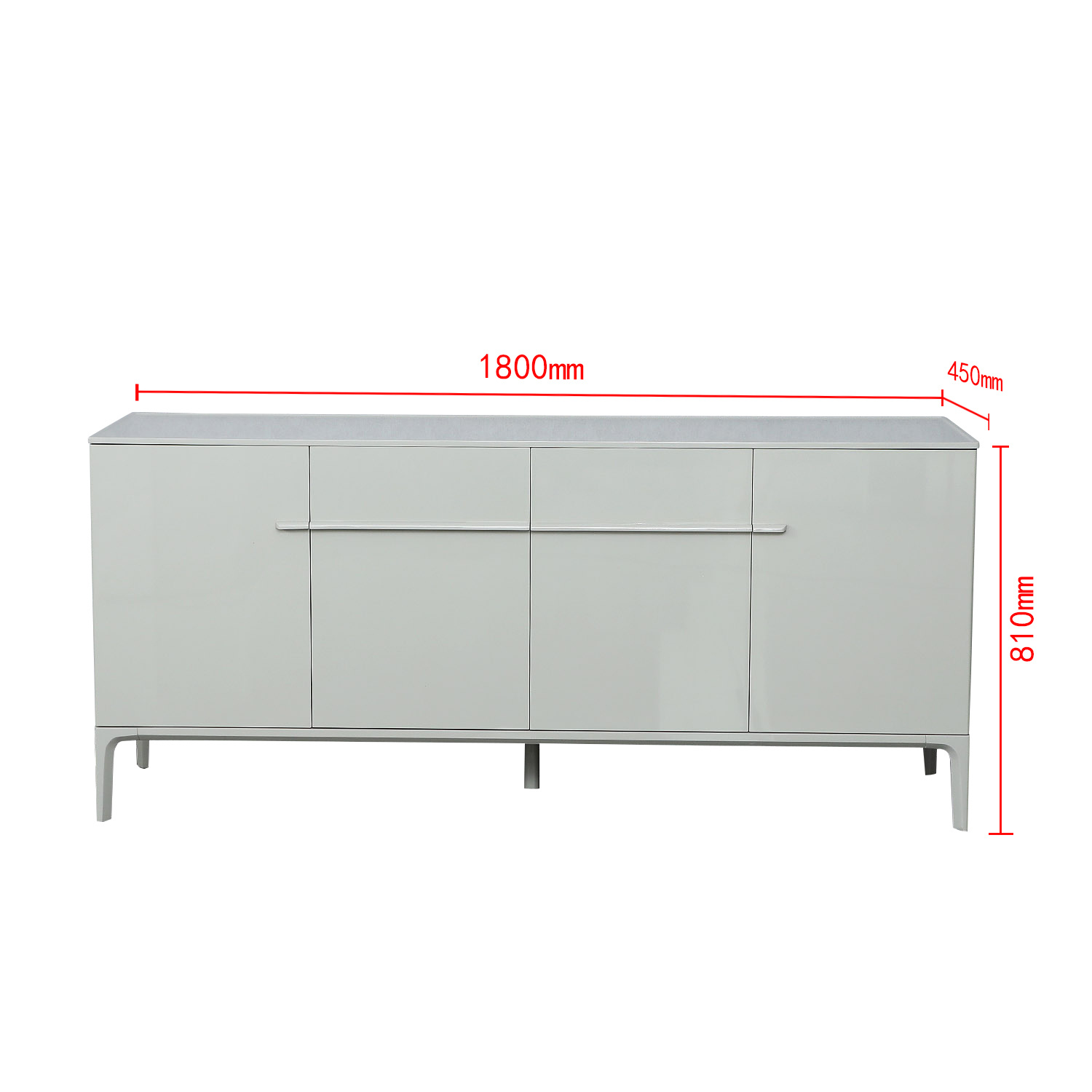 Nordic Style High Quality Solid Wood Sideboard Storage Cabinet Home Hotel Living Room Furniture