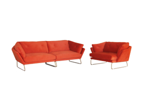 Nordic Modern Living Room Fabric Sectional Sofa