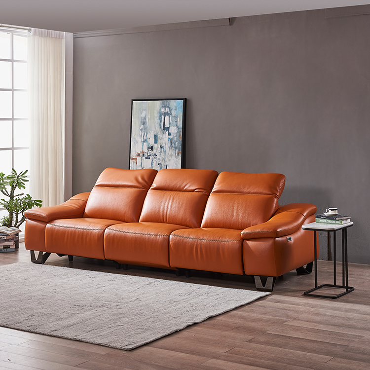 Hot Sale Functional Sectional Recliner Sofa Living Room Furniture
