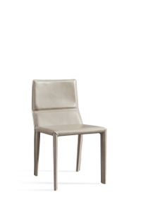 Modern Carbon Steel Leather Dining Room Dining Chair