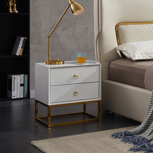 Home Bedroom Bedside Luxury Small Storage Night Stand
