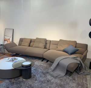 Luxury Customized Living Room Fabric Leisure Corner Sofa