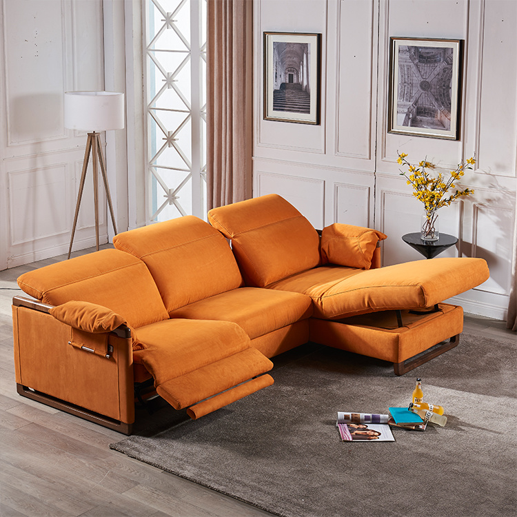 China Wholesale Fabric Recliner Sofa 1/2/3 Seat