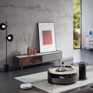 Luxury European Modern Living Room TV Stand Cabinet