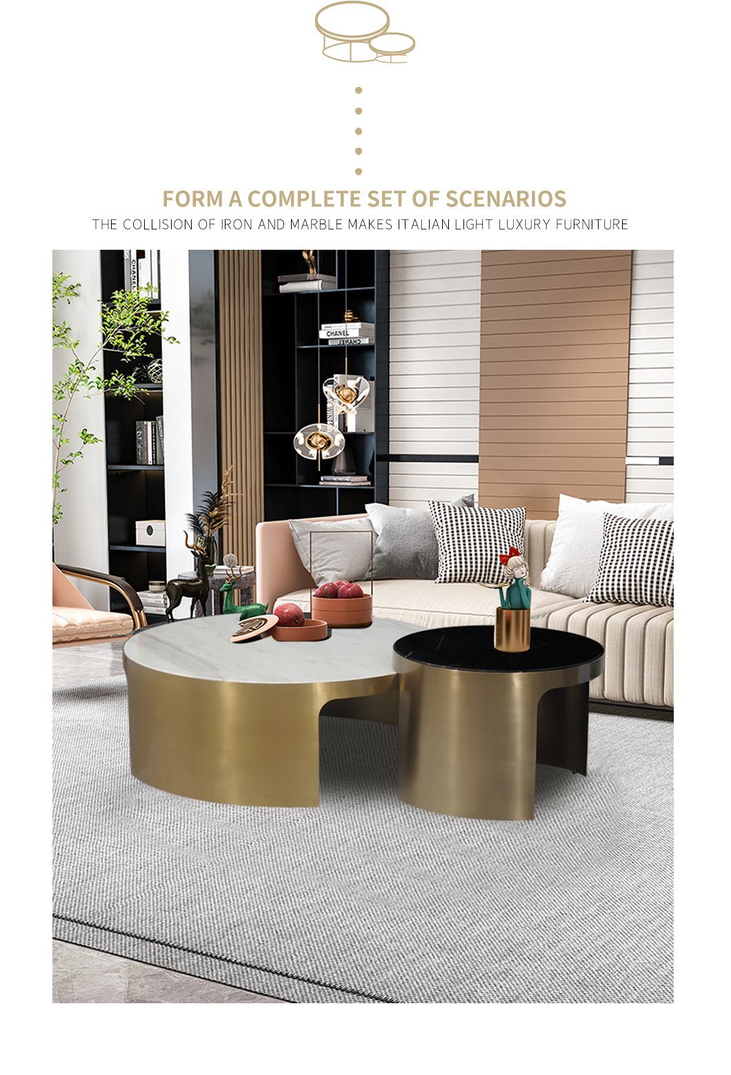 2021 Modern Home Hotel Restaurant Furniture Coffee Table
