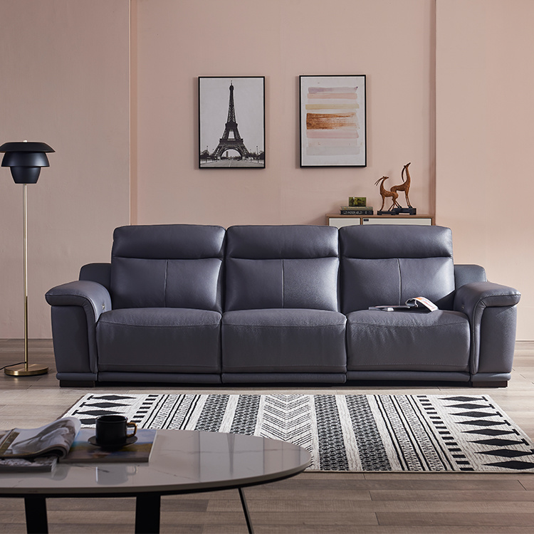 Modern Minimalist Sofa First-Class Cabin Sofa Living Room Combination Sofa Small Family Electric Repose Sof