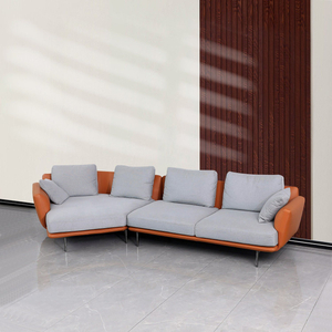 Modern Design Fabric Leisure Living Room Sofa Set
