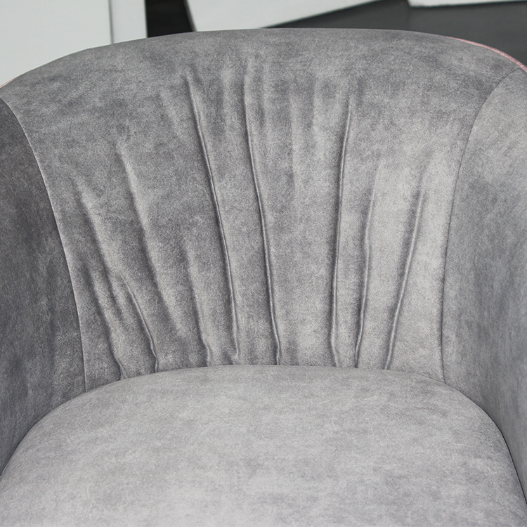 Modern Living Room Bedroom Fabric Easy Chair