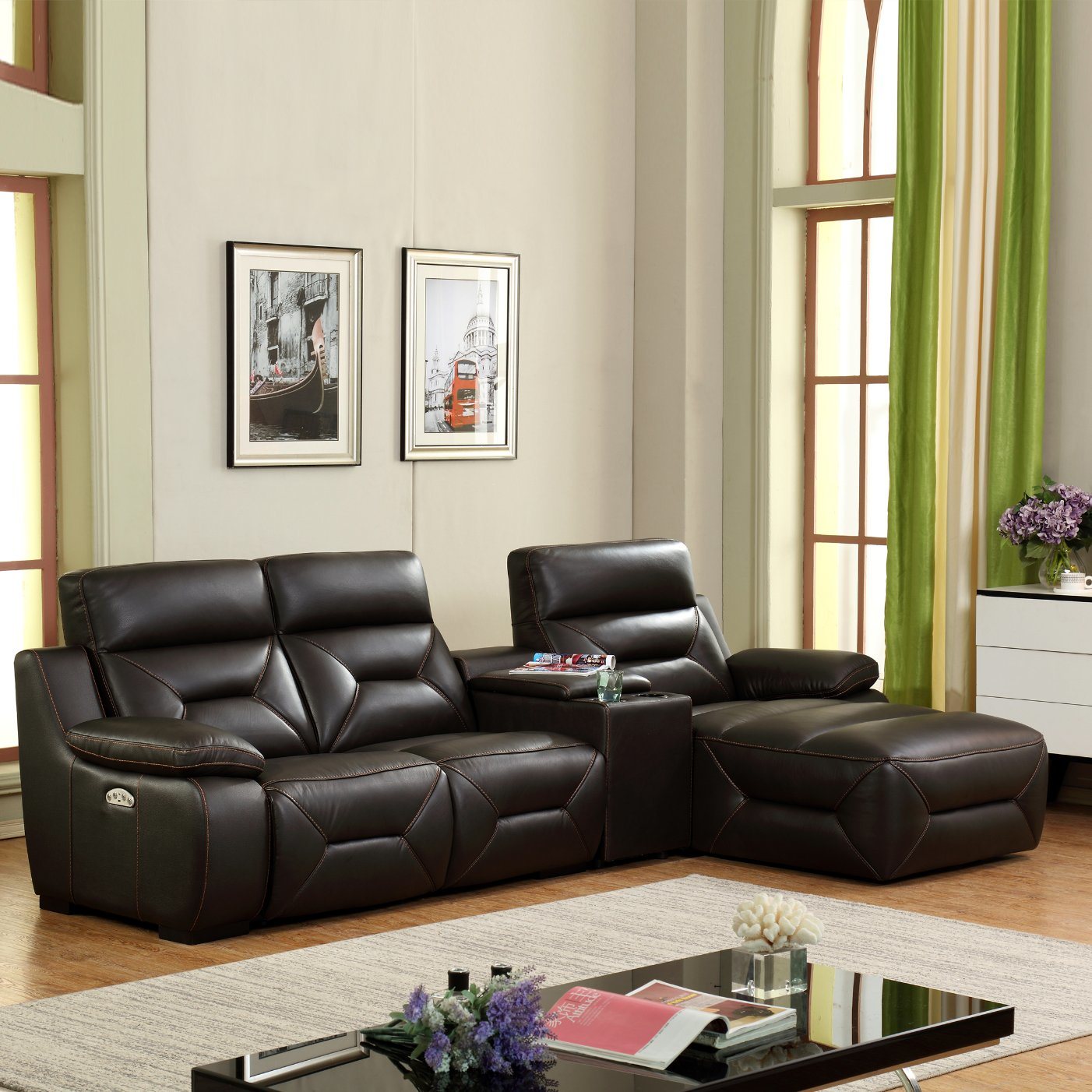 Hot Casual Lounging Feature Sofa Handmade Sofa Home Furniture Quality PVC Living Room Sofa