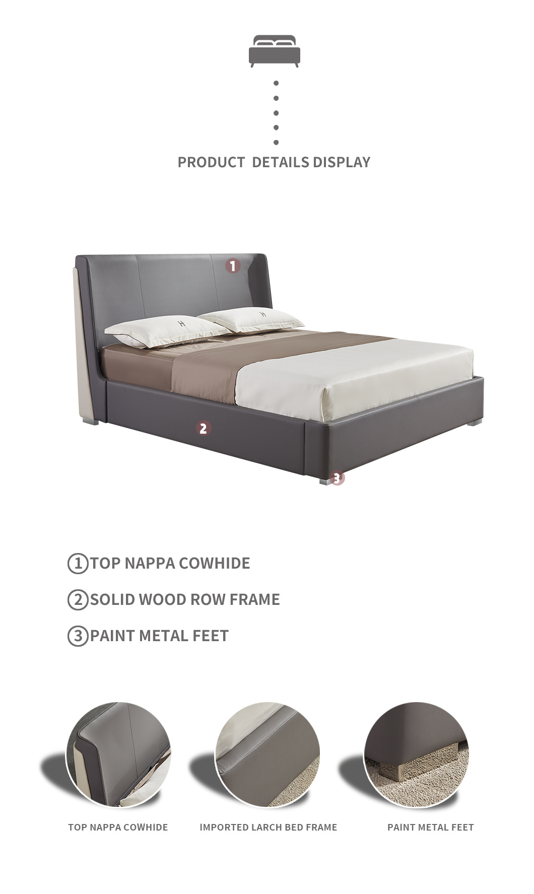 2021 Hot Sale Modern Bedroom Furniture Beds