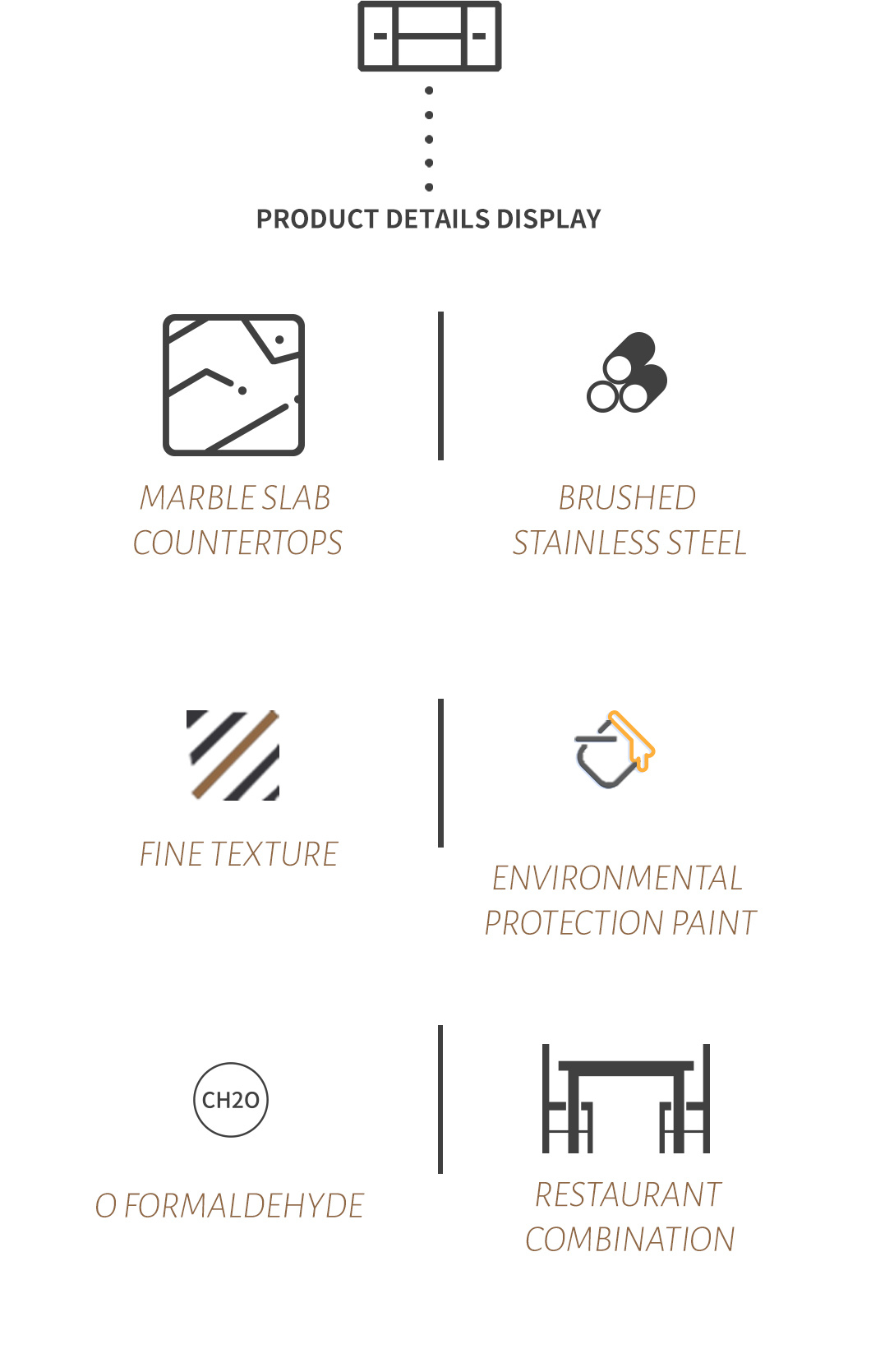 Fashion Design Hotel Home Furniture Dining Room Sideboard Storage