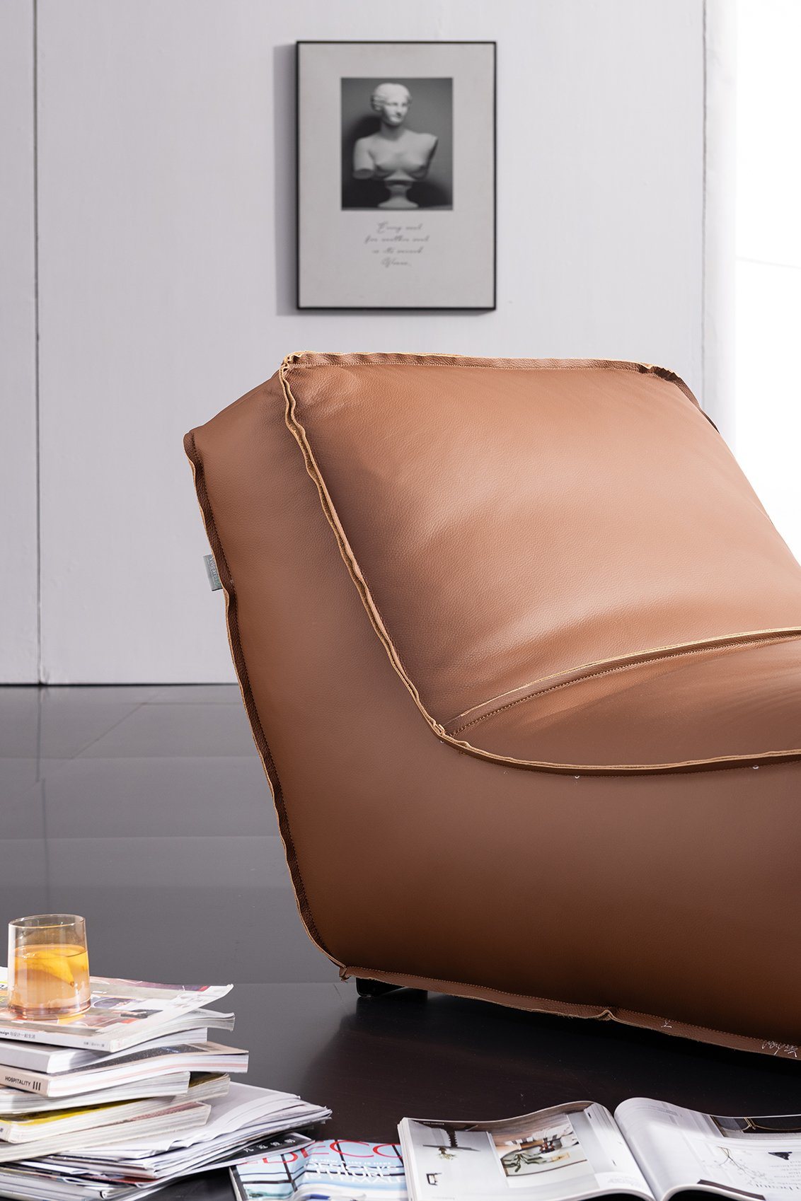 Nordic Luxury Modern Leather Leisure Chair