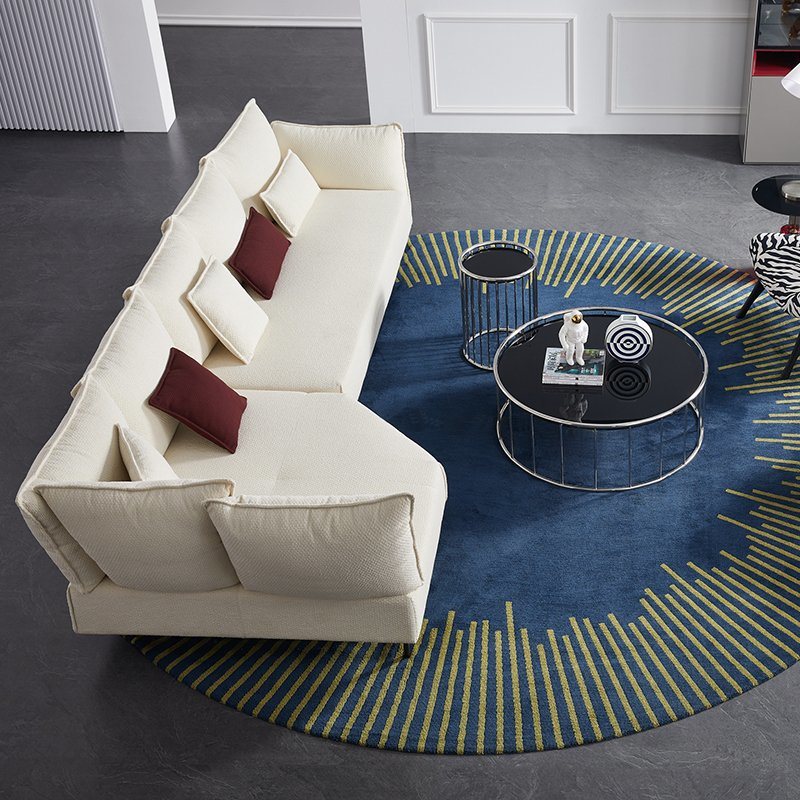 High Quality Living Room Leather Leisure Sofa