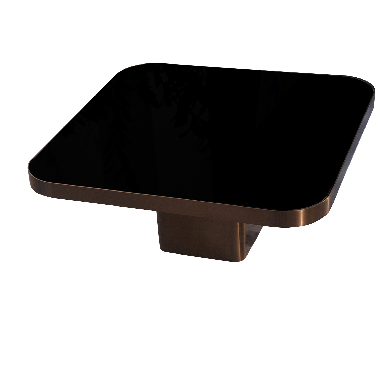 Luxury Stainless Steel Center Coffee Tea Table